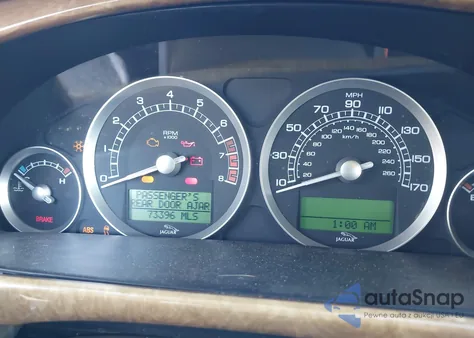 2006 Jaguar S-Type 3.0L V6 из США, поврежденный, VIN SAJWA01A96FN58211